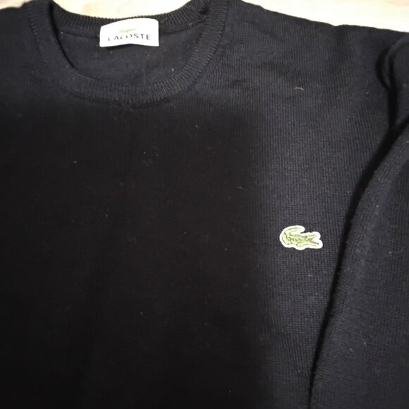 Lacosta original man dark blue sweater and hat  new not worn designer - Picture 2 of 5